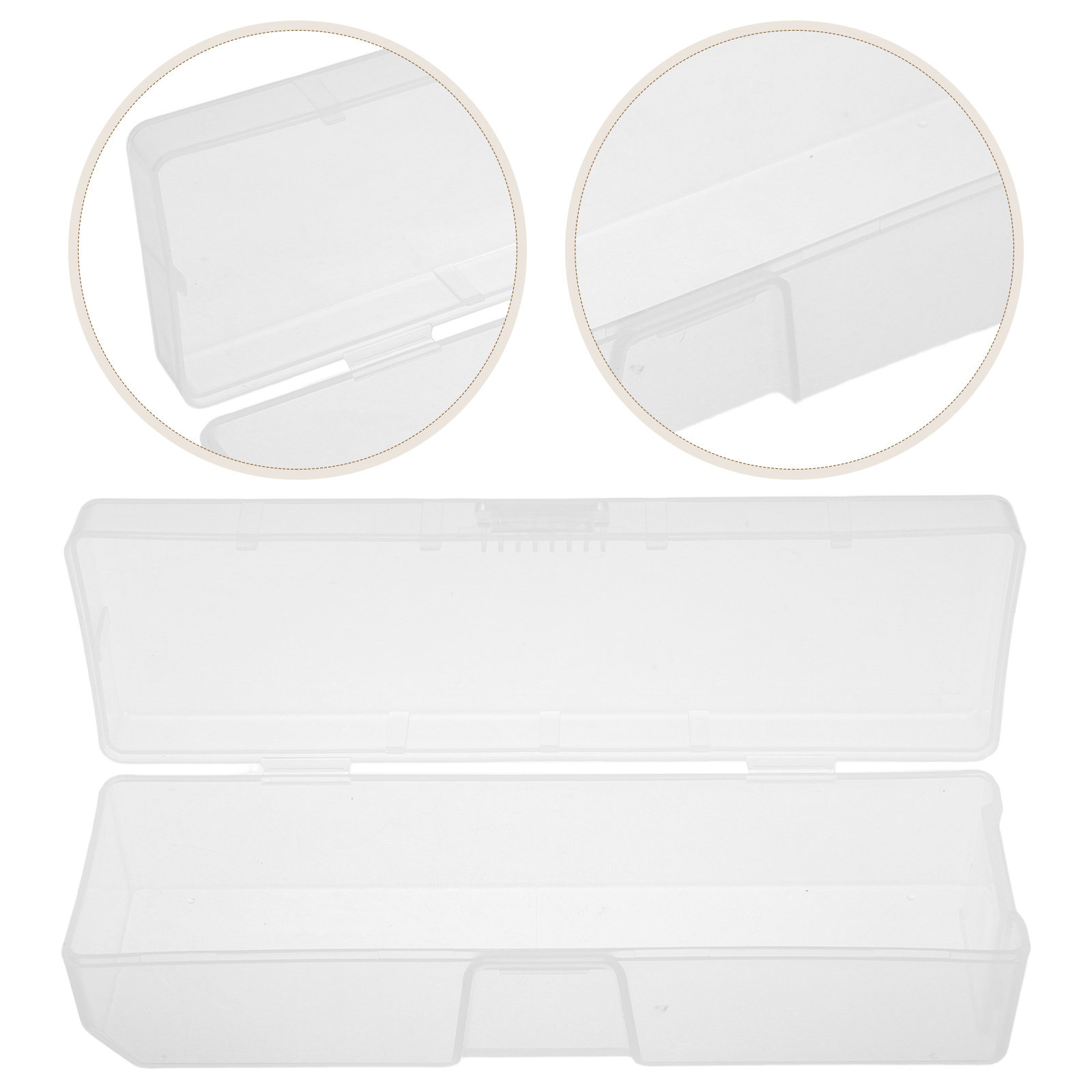 Mask Case Hard Shell - Şnorkel Maske Kutusu Sert Kabuklu Şeffaf