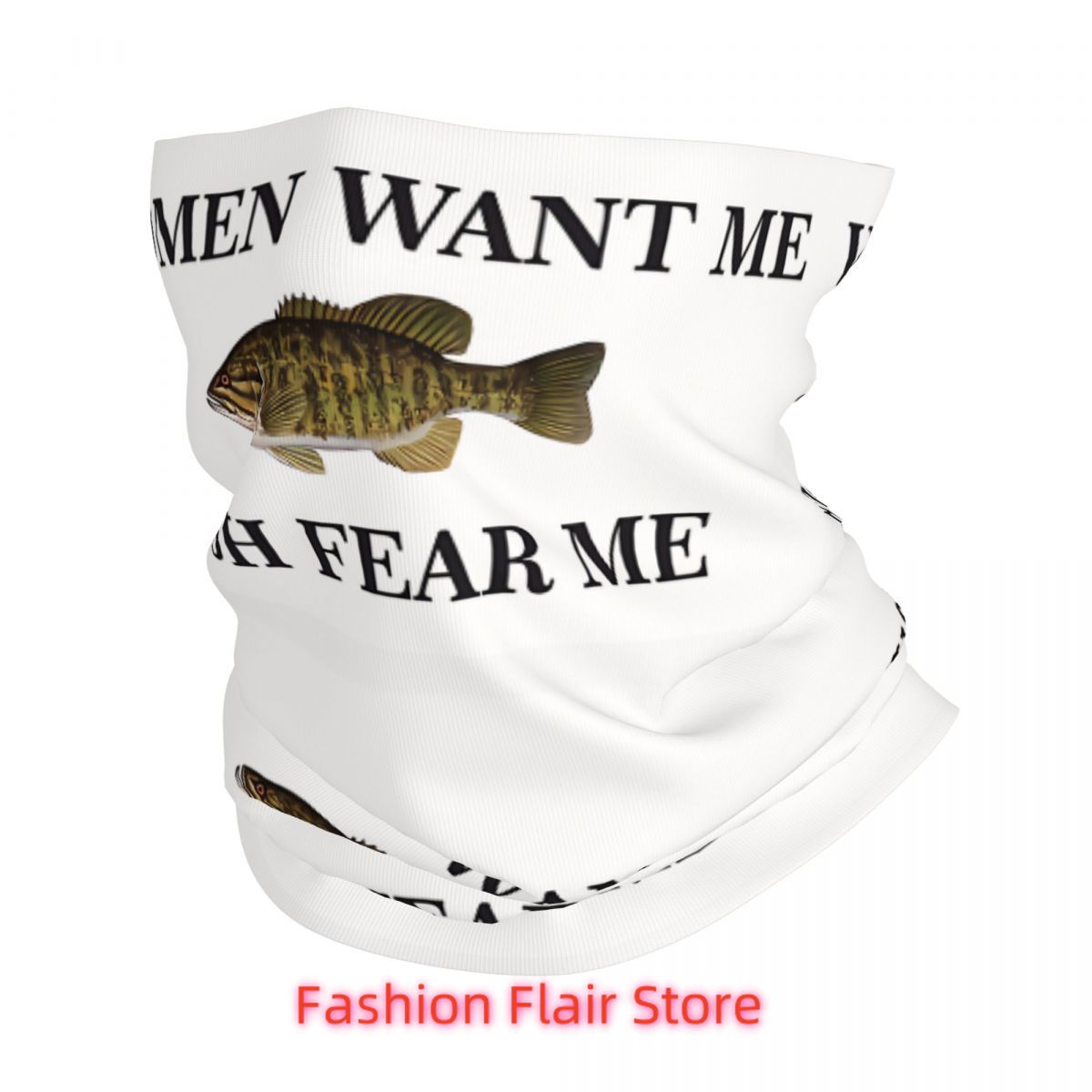 Neck Gaiter Face Cover - Balık Boyun Körüğü Yüz Eşarp Kapak