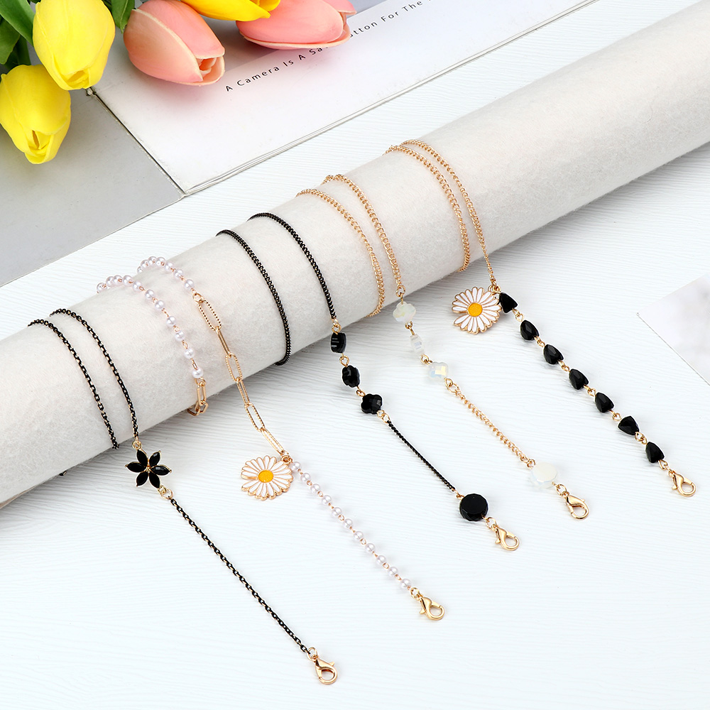 Moda kadın anti-kayıp gözlük z - Mask Chain Holder incelemesi ve fiyatı