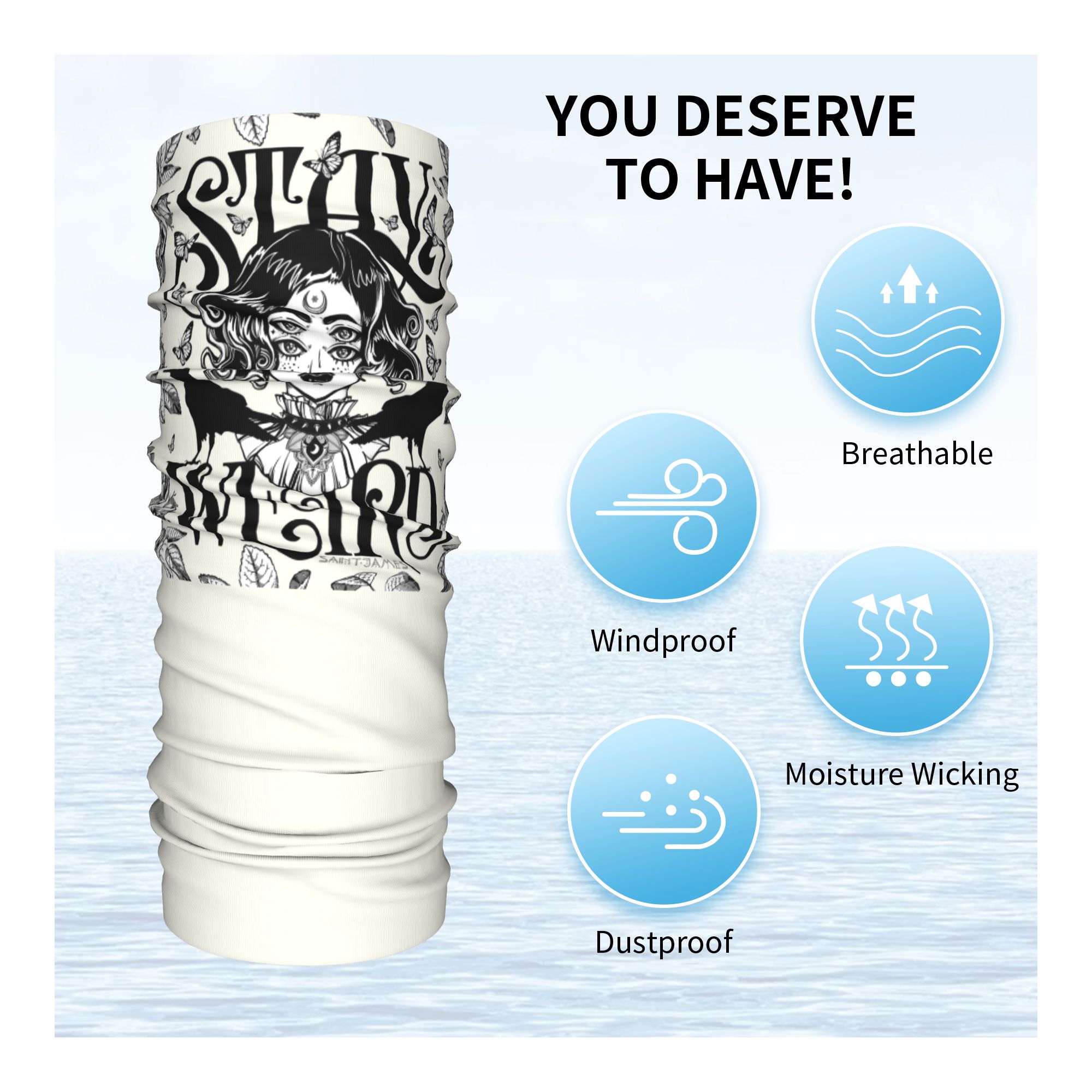 Özel Tasarım Garip Bandana Boy - Neck Gaiter Face Cover incelemesi ve fiyatı