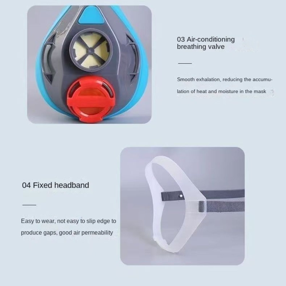 Silikon Toz Geçirmez Yarım Mas - Respirator Half Face incelemesi ve fiyatı