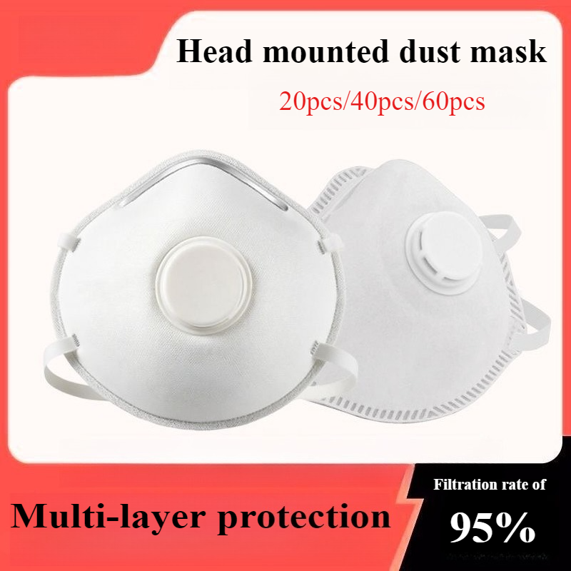 20PCS/40PCS/60PCS Toz Maskeler - Kn95 Respirator Mask incelemesi ve fiyatı