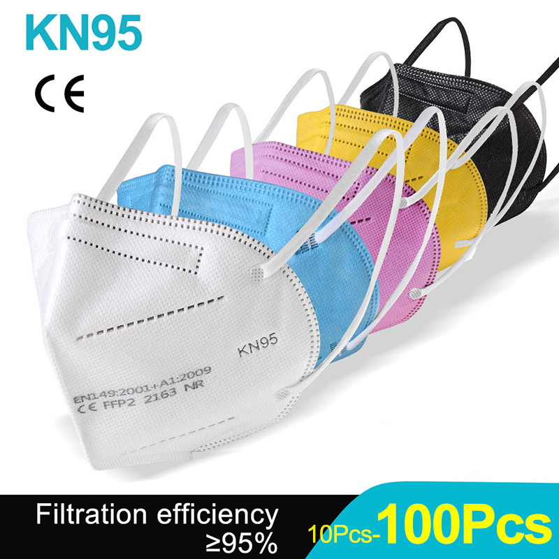10-100 Adet FFP2 Maskeleri KN9 - Kn95 Respirator Mask incelemesi ve fiyatı