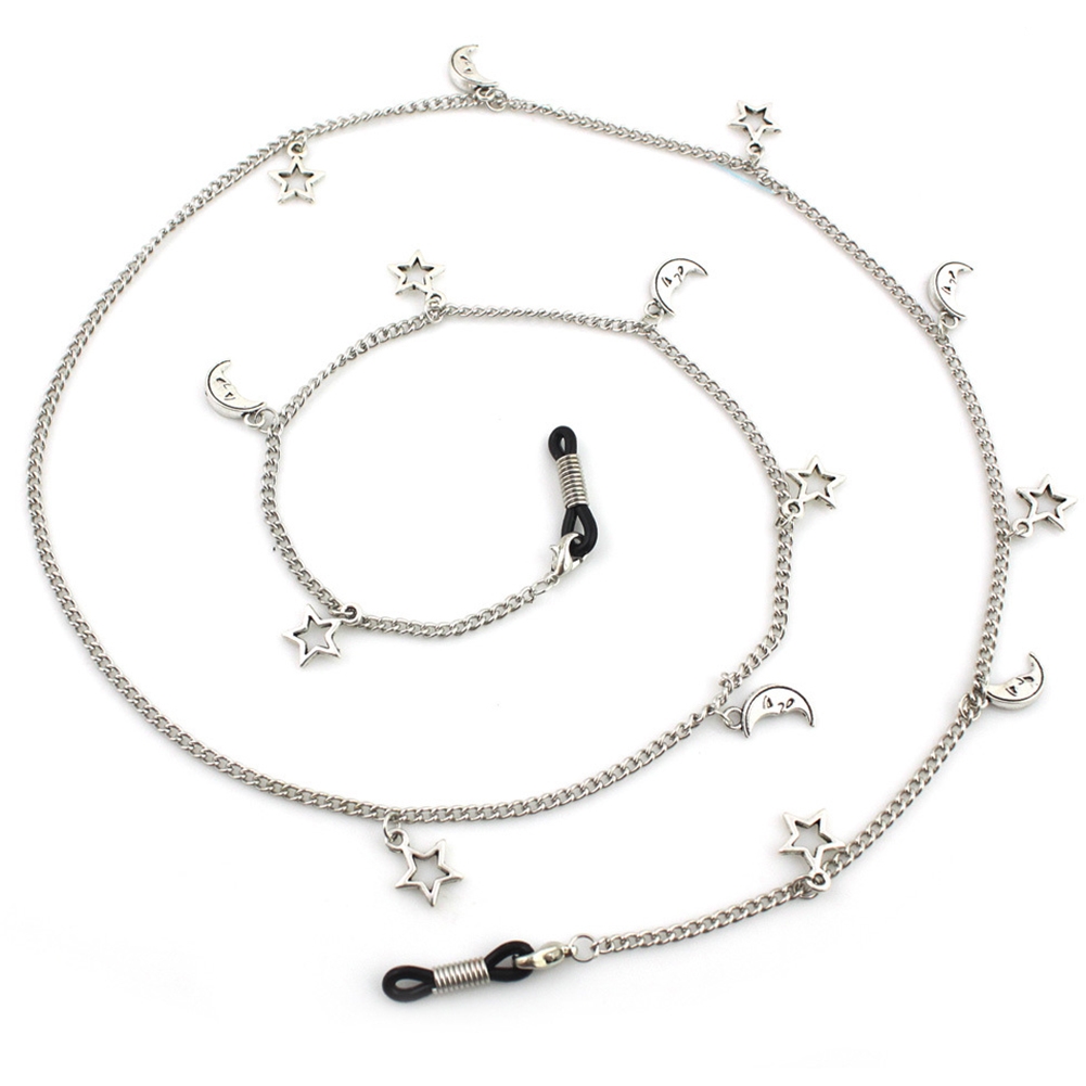 2021 Vintage moda gümüş renkli - Mask Chain Holder incelemesi ve fiyatı